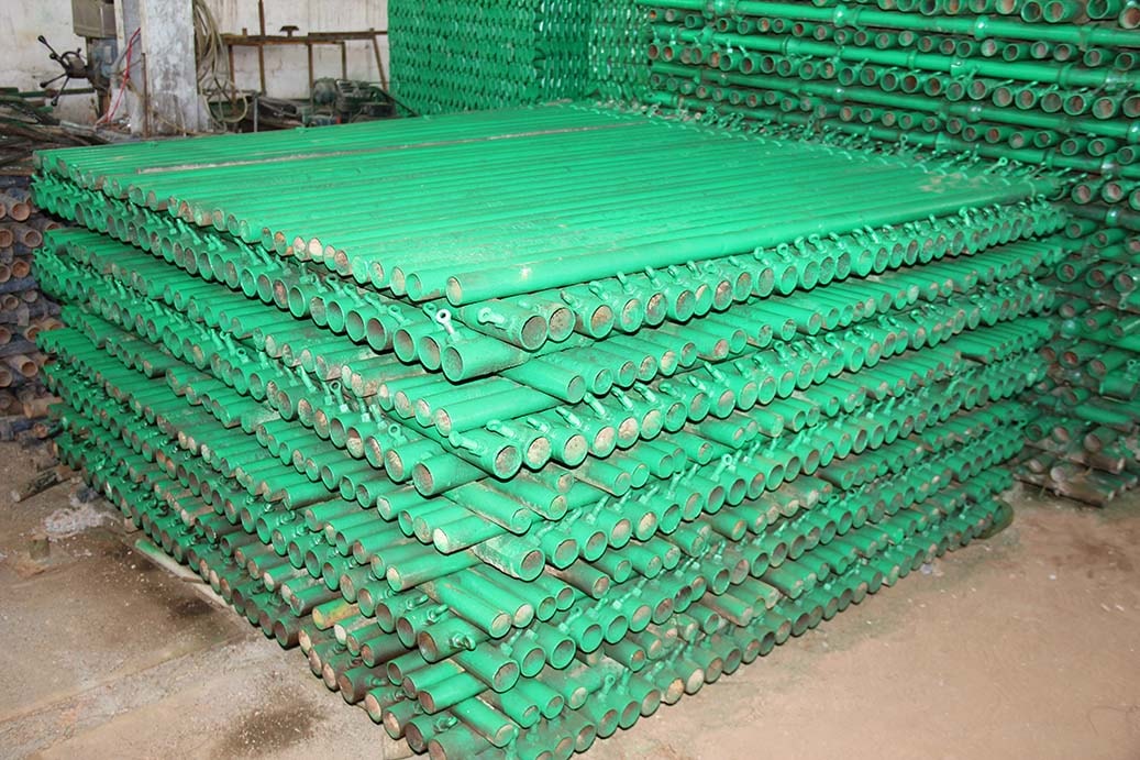 JVB Associates all purpose scaffolding pipes in warehouse